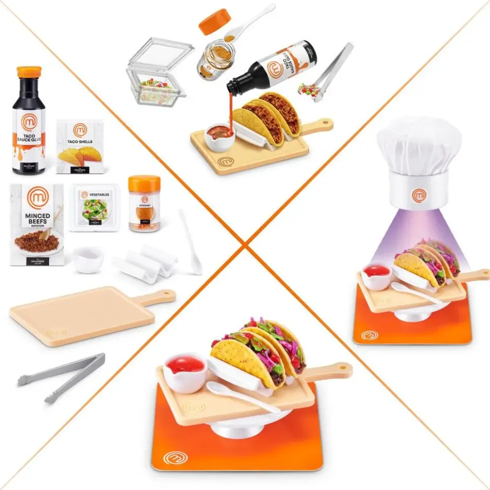 MINI BRANDS MASTER CHEF WORLD RECIPES