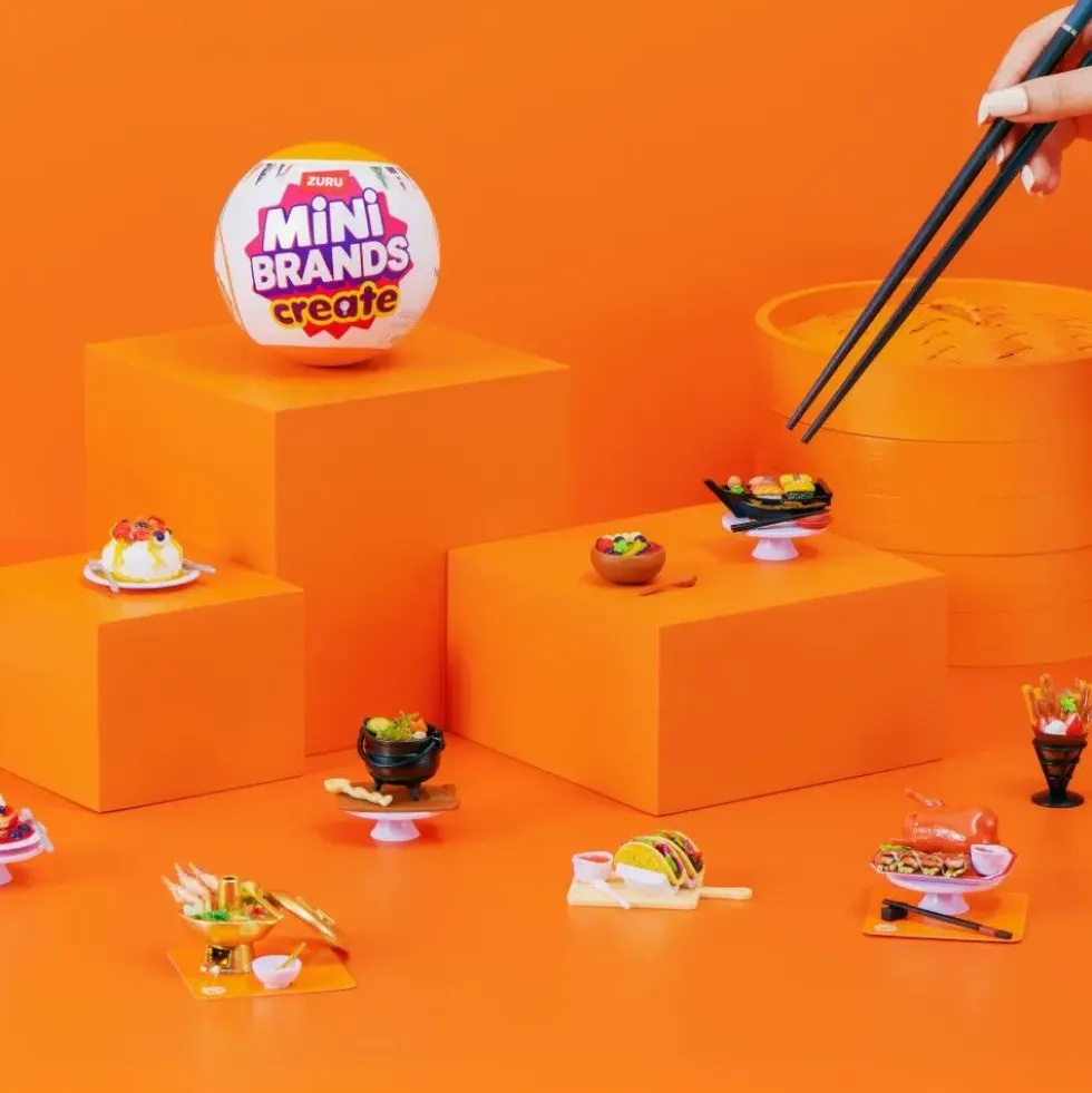 MINI BRANDS MASTER CHEF WORLD RECIPES