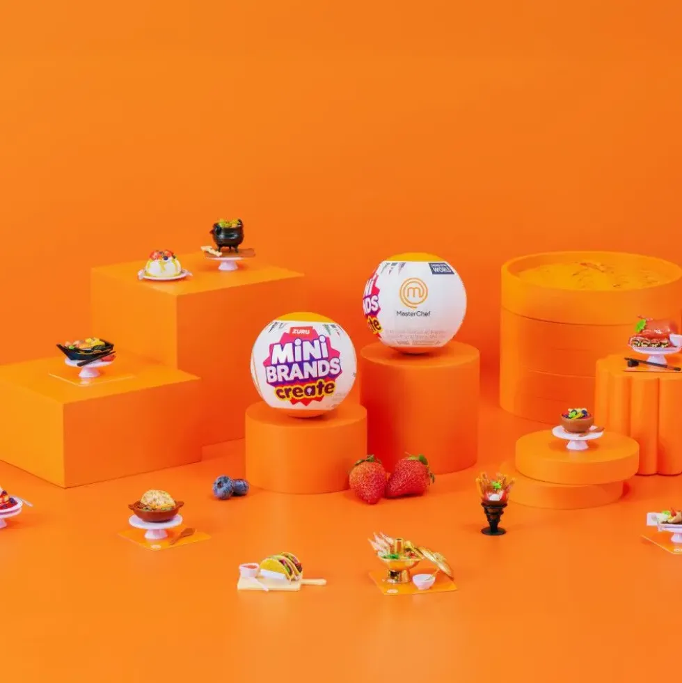 MINI BRANDS MASTER CHEF WORLD RECIPES