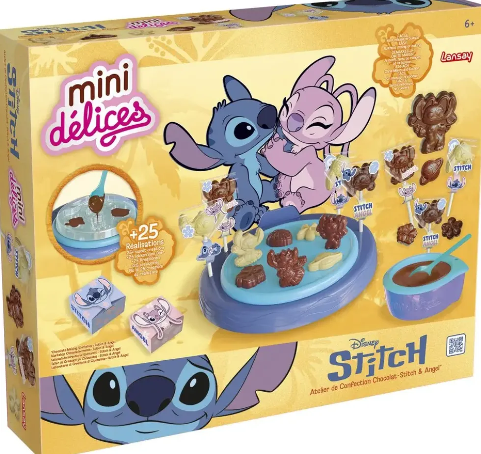 MINI DELICES - ATELIER DE CONFECTION CHOCOLAT STITCH & ANGEL