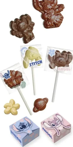 MINI DELICES - KIT DE CONFECTION CHOCOLAT STITCH & ANGEL