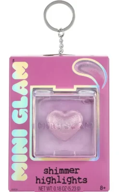 MINI GLAM COSMETICCUBE CREME PAILLETEE YEUX - ROSE FONCE
