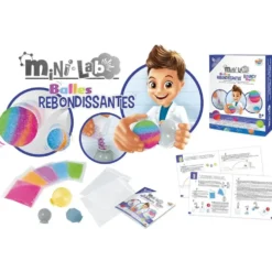 MINI LAB BALLES REBONDISSANTES