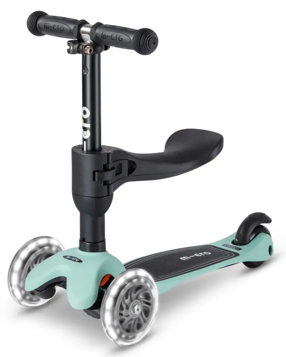 MINI MICRO 3EN1 LED TROTTINETTE 3 ROUES EVOLUTIVE 1-5 ANS