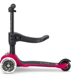 MINI MICRO 3 EN 1 MOTE LED TROTTINETTE 3 ROUES EVOLUTIVE 1-5 ANS