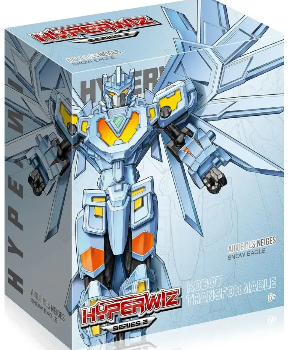 MINI ROBOT TRANSFORMABLE AIGLE DES NEIGES