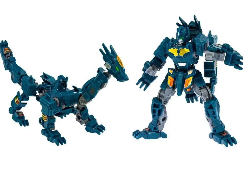 MINI ROBOT TRANSFORMABLE DRAGON DE COMBAT