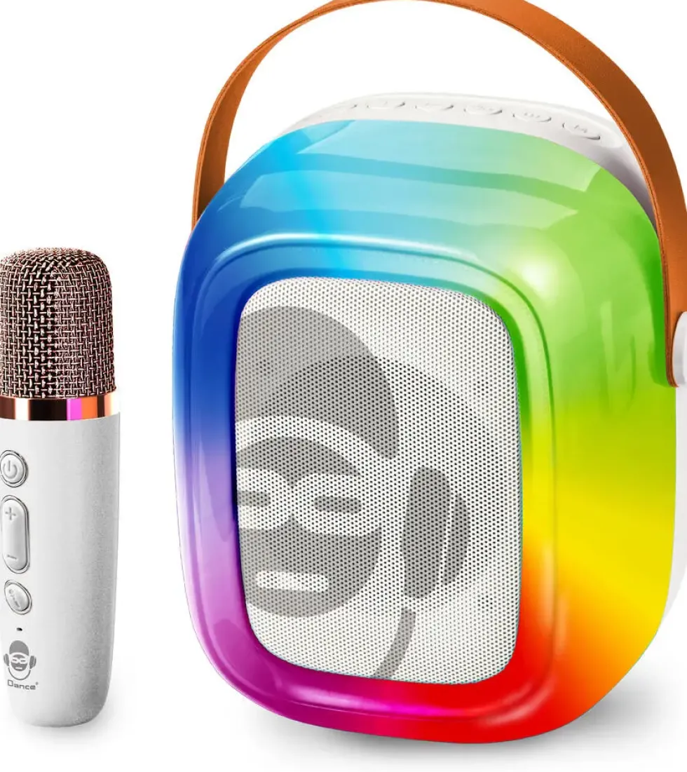 MINI SET DE KARAOKE - BLANC