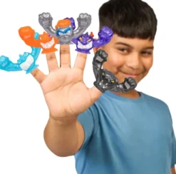 5 MINIS FIGURINES METALLIQUES - GOO SLINGERS - GOO JIT ZU