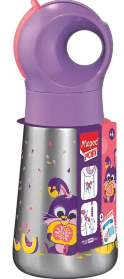 MINIZ GOURDE ACIER INOXYDABLE 350 ML LAPIN