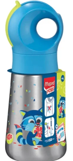 MINIZ GOURDE ACIER INOXYDABLE 350 ML RATON LAVEUR
