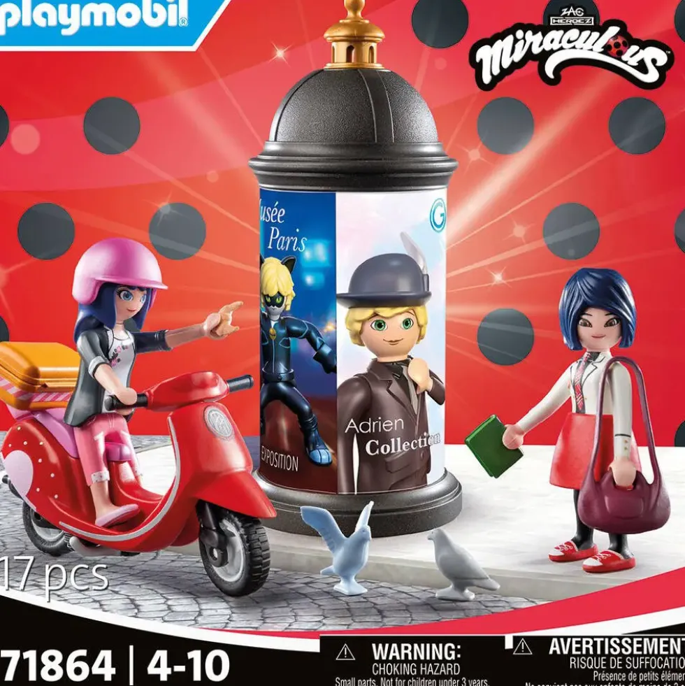 MIRACULOUS: MARINETTE A SCOOTER ET KAGAMI - 71864