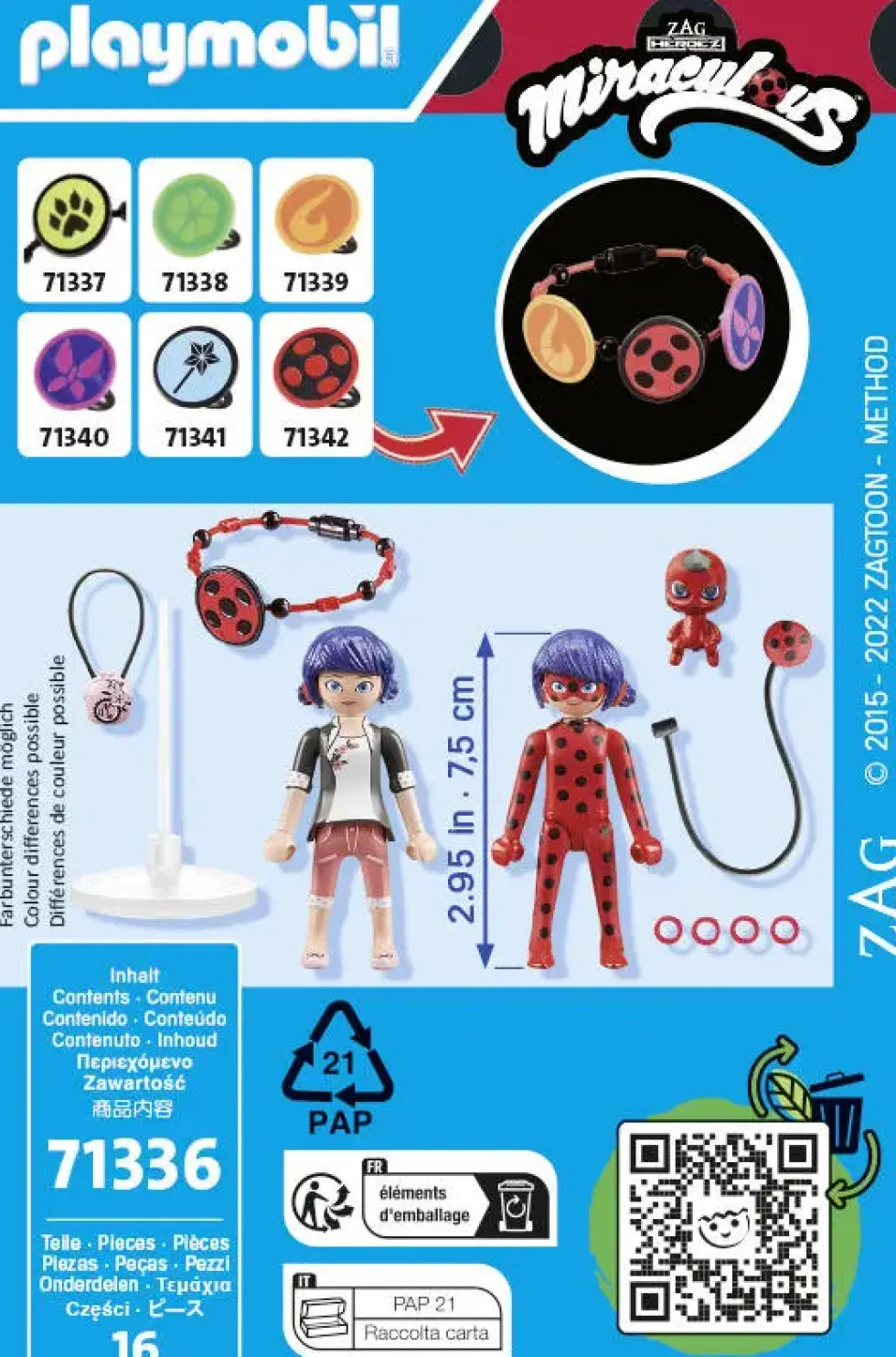MIRACULOUS MARINETTE ET LADYBUG - 71336