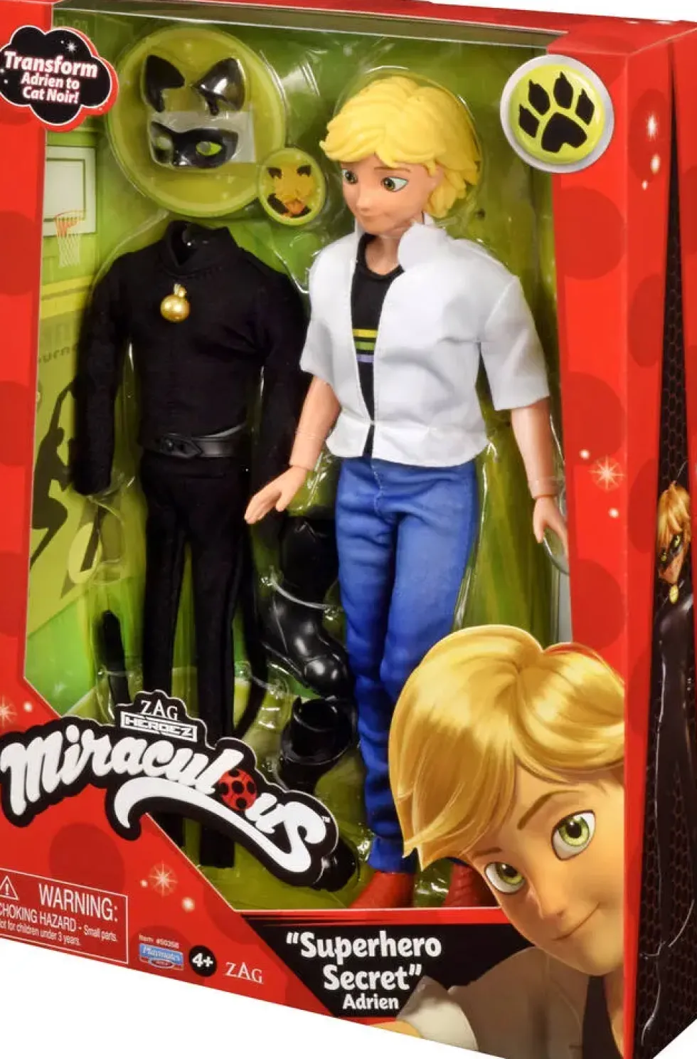 MIRACULOUS - POUPEE ADRIEN ET TENUES