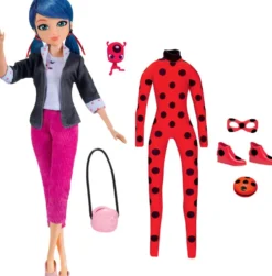 MIRACULOUS POUPEE 26 CM ET SES 2 TENUES - MARINETTE