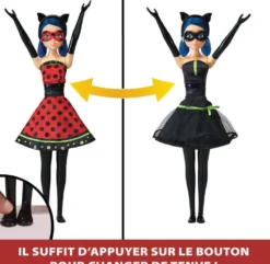 MIRACULOUS - POUPEE LADYBUG TRANSFORMATION 26 CM