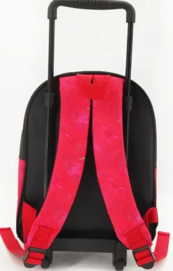 MIRACULOUS- SAC A DOS ROULETTE 32CM ROUGE