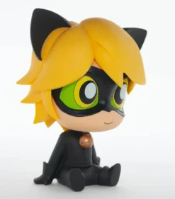 MIRACULOUS - TIRELIRE CHIBI CHAT NOIR