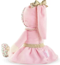 MISS BALLERINE ROSE GRENADINE 25 CM - COROLLE MON DOUDOU