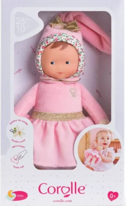 MISS BALLERINE ROSE GRENADINE 25 CM - COROLLE MON DOUDOU