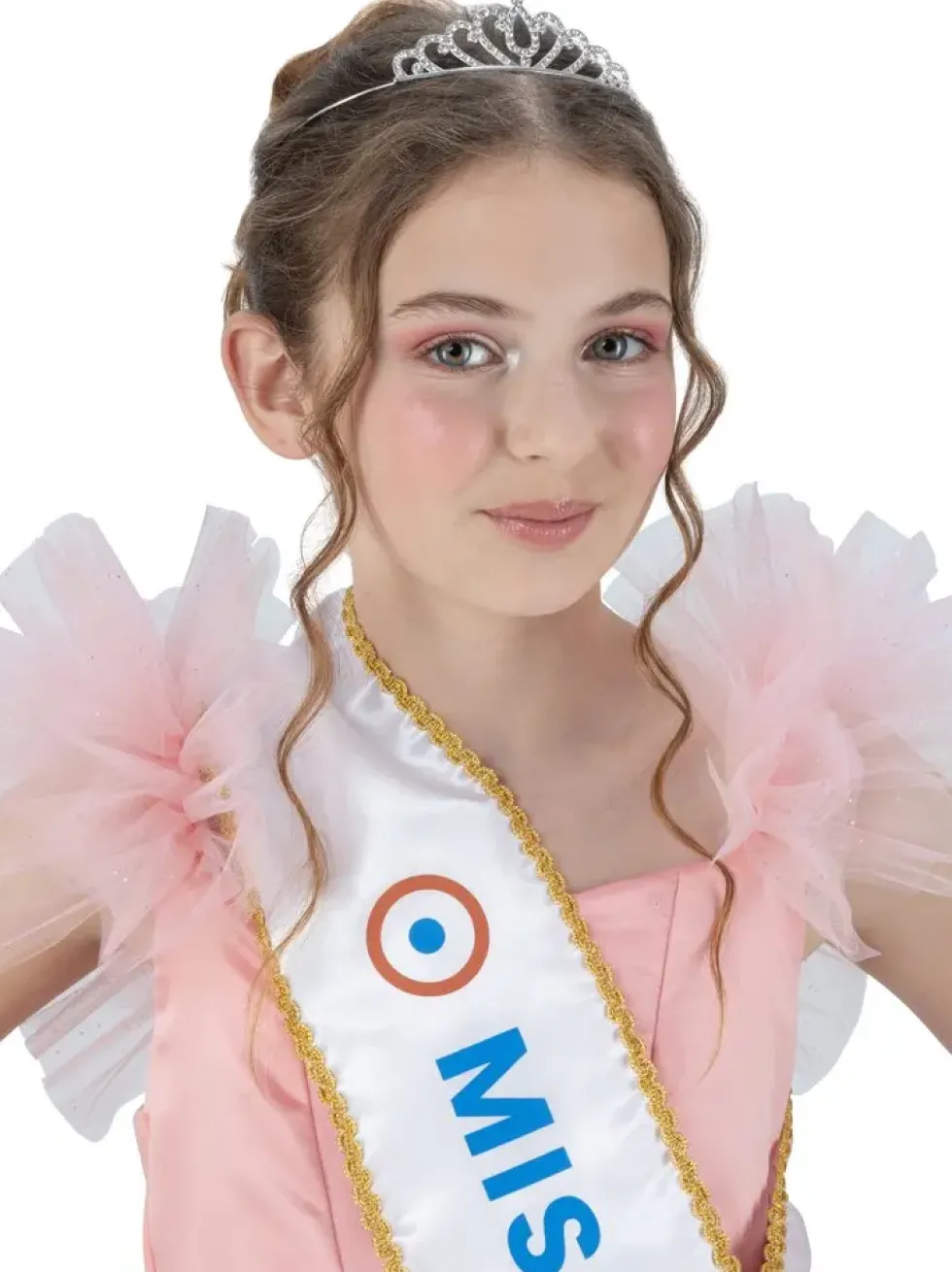 MISS FRANCE ©DEGUISEMENT ROBE ROSE TAILLE 116CM
