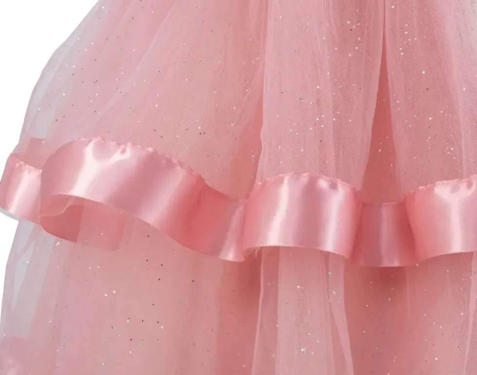 MISS FRANCE ©DEGUISEMENT ROBE ROSE TAILLE 140 CM
