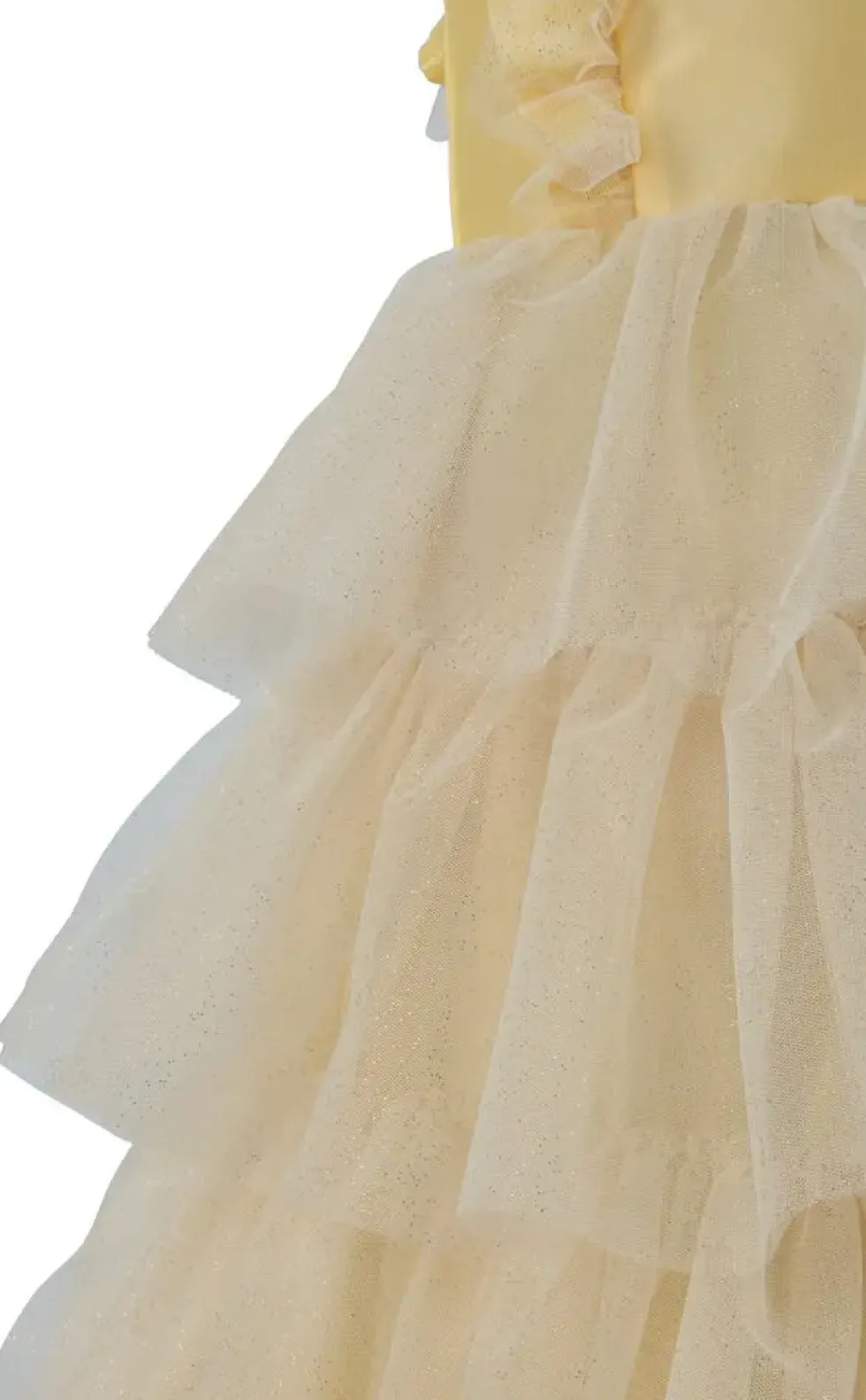 MISS FRANCE © DEGUISEMENT ROBE JAUNE TAILLE 128 CM