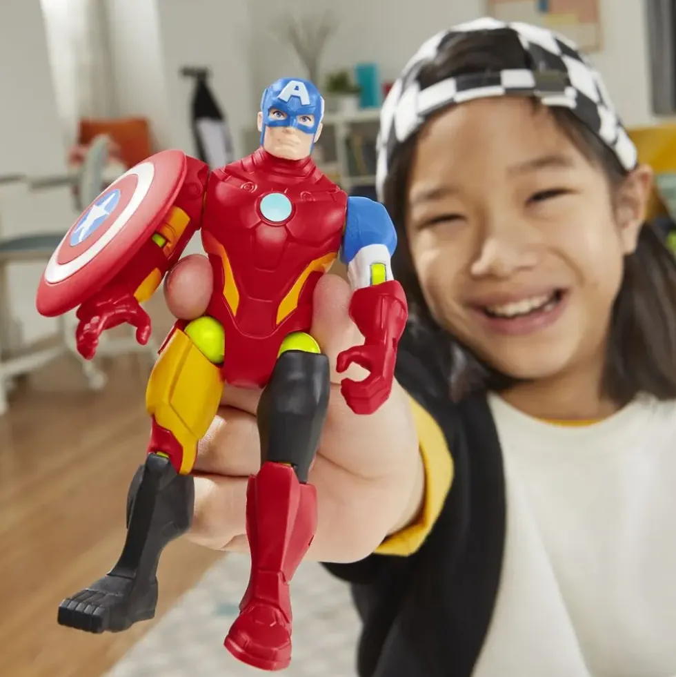 MIX MASHERS- AVENGERS - FIGURINE CAPTAIN AMERICA