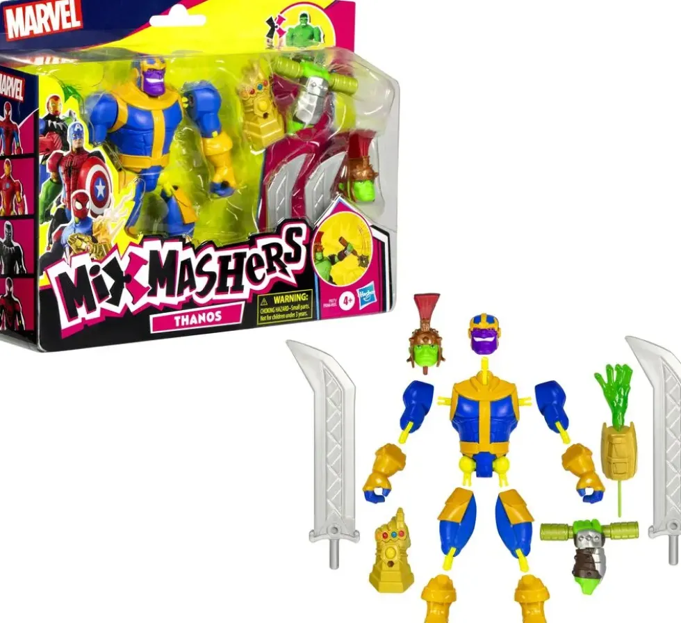 MIX MASHERS - AVENGERS - FIGURINE DELUXE THANOS
