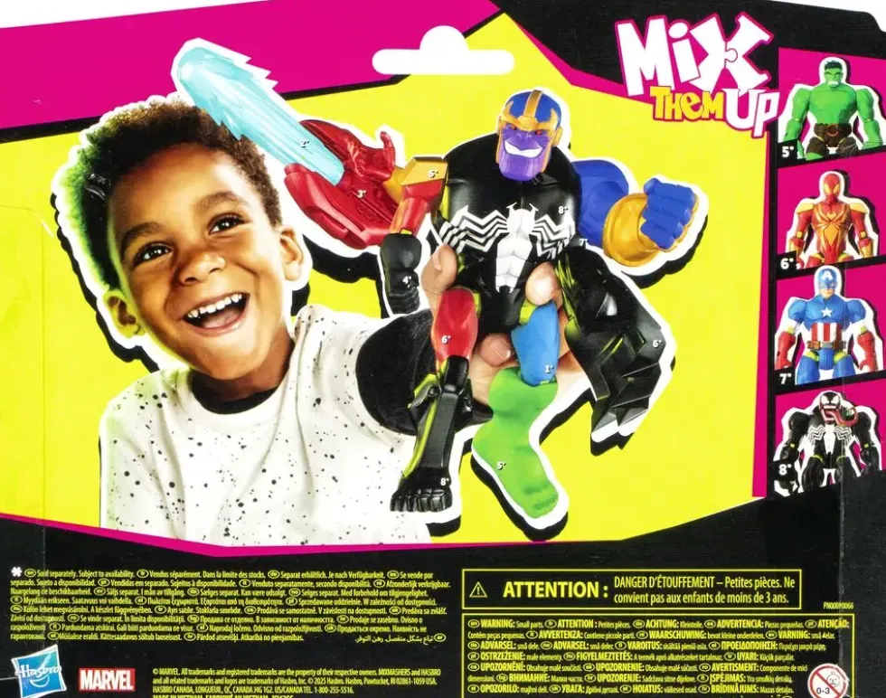 MIX MASHERS - AVENGERS - FIGURINE DELUXE THANOS