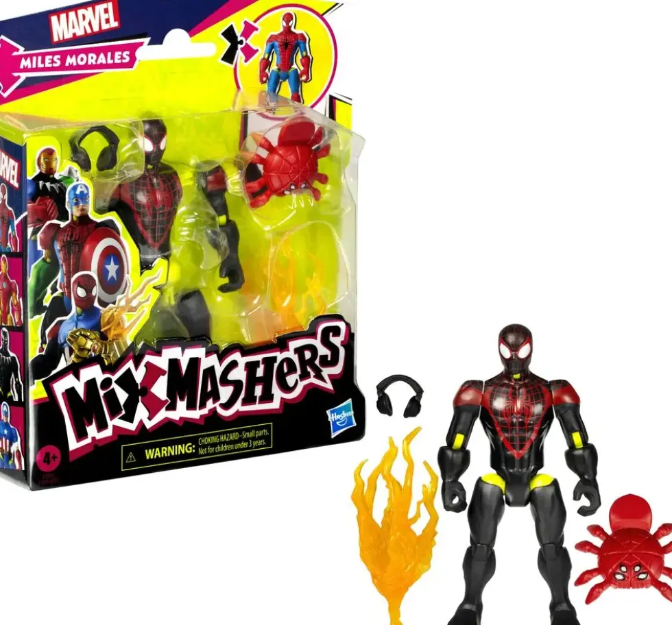 MIX MASHERS - SPIDER MAN - FIGURINE MILES MORALES