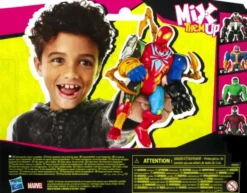 MIX MASHERS - SPIDER MAN - FIGURINE DELUXE IRON SPIDER