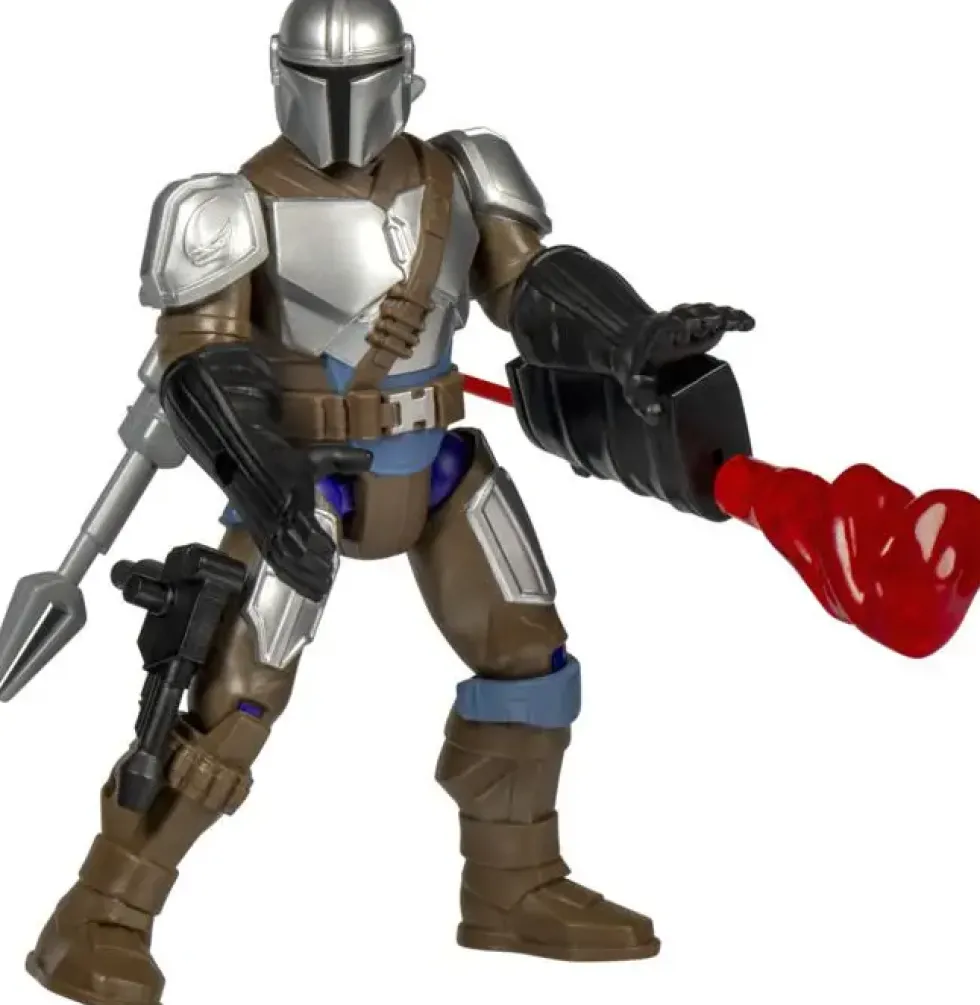 MIX MASHERS - STAR WARS - FIGURINE DELUXE MANDALORIAN ET GROGU