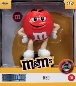M&M'S ROUGE FIGURINE METAL 10 CM