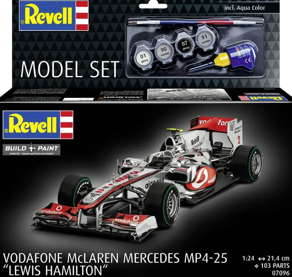MODEL SET VODAFONE MCLAREN MERCEDES MP4-25 L. HAMILTON