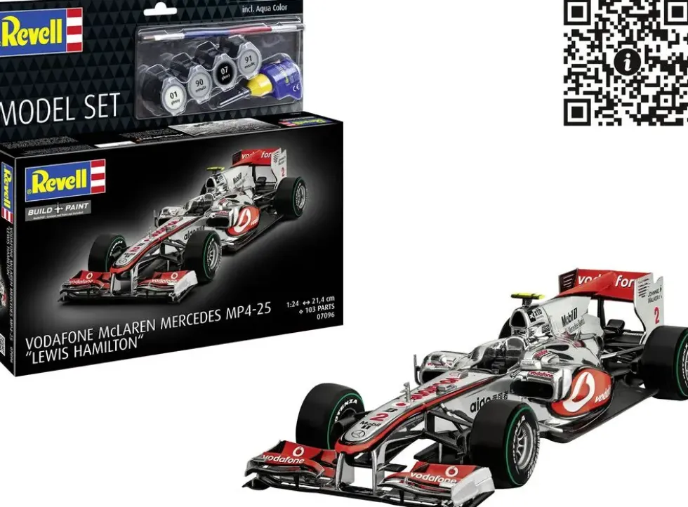 MODEL SET VODAFONE MCLAREN MERCEDES MP4-25 L. HAMILTON