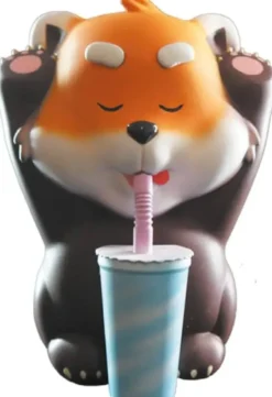 MOGU PETS -FIGURINE BUBBLE PANDA TEA