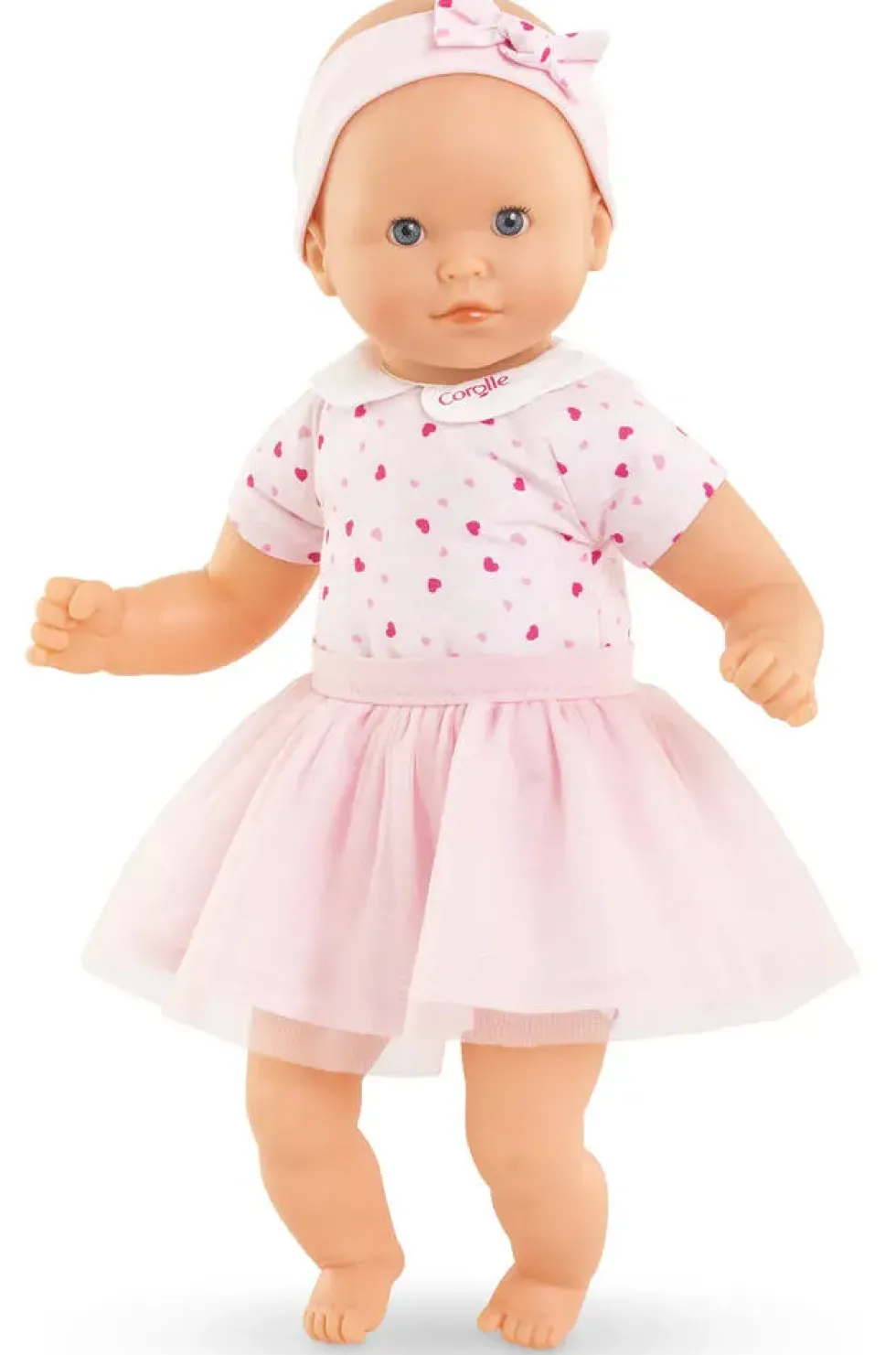 MON ADORABLE PETIT POUPON CŒURS 30 CM - COROLLE MON PREMIER POUPON