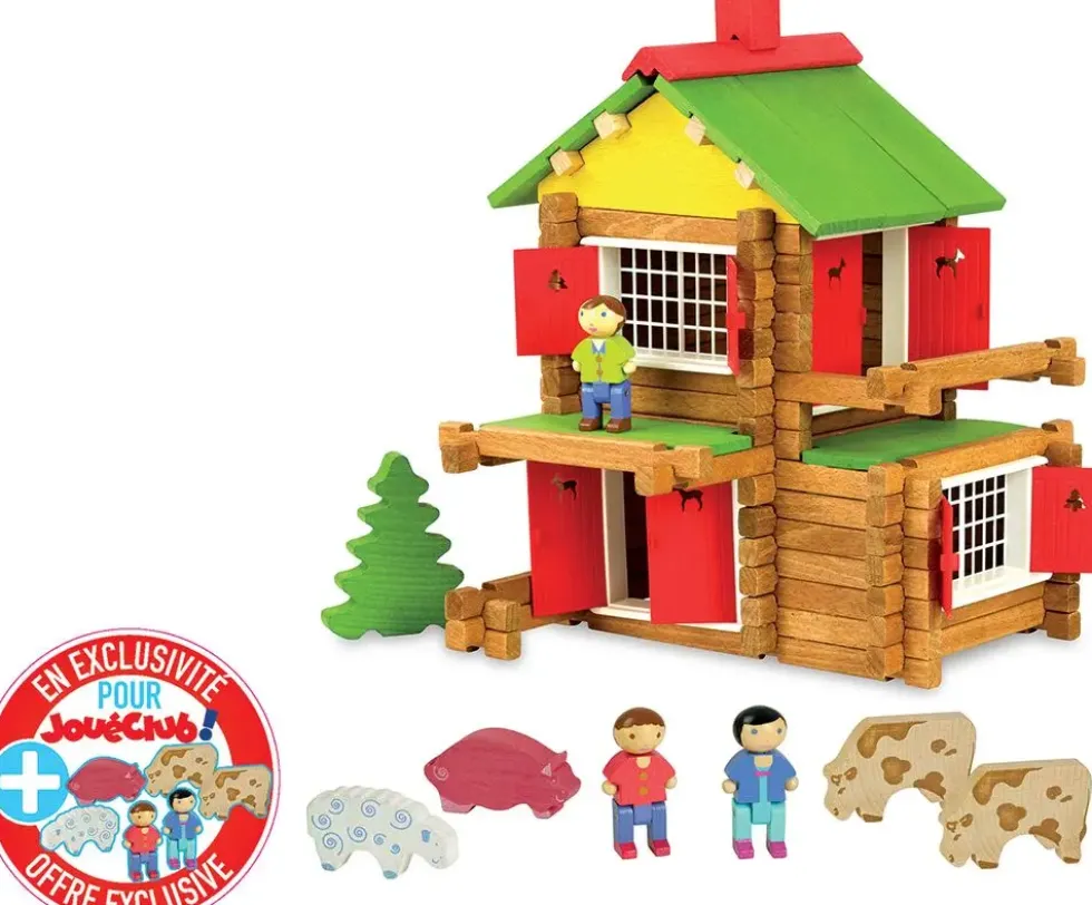 MON CHALET EN BOIS 135 PIECES