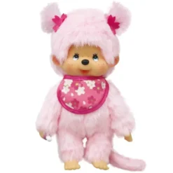 MONCHHICHI - PELUCHE PINKY 20 CM