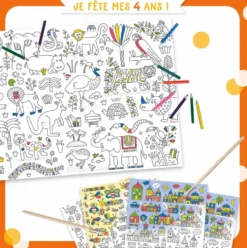 MON COFFRET D'ANNIVERSAIRE - JE FETE MES 4 ANS !