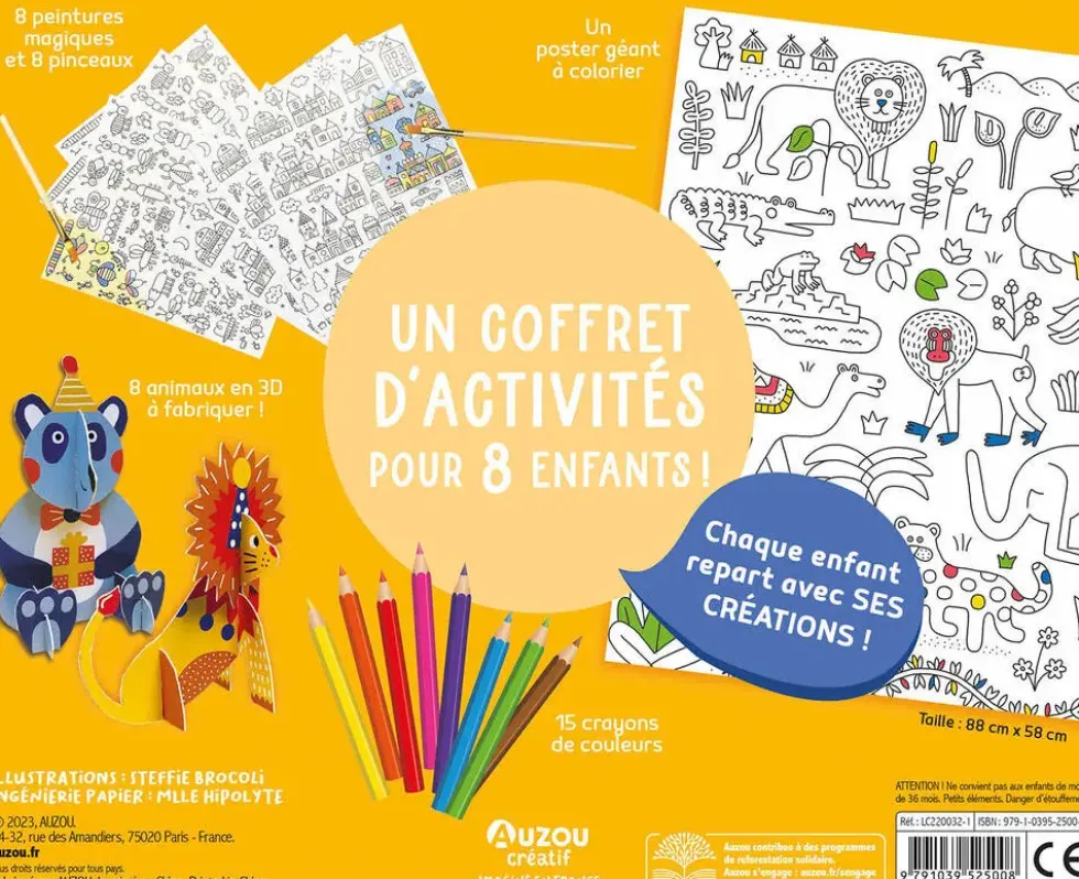 MON COFFRET D'ANNIVERSAIRE - JE FETE MES 4 ANS !