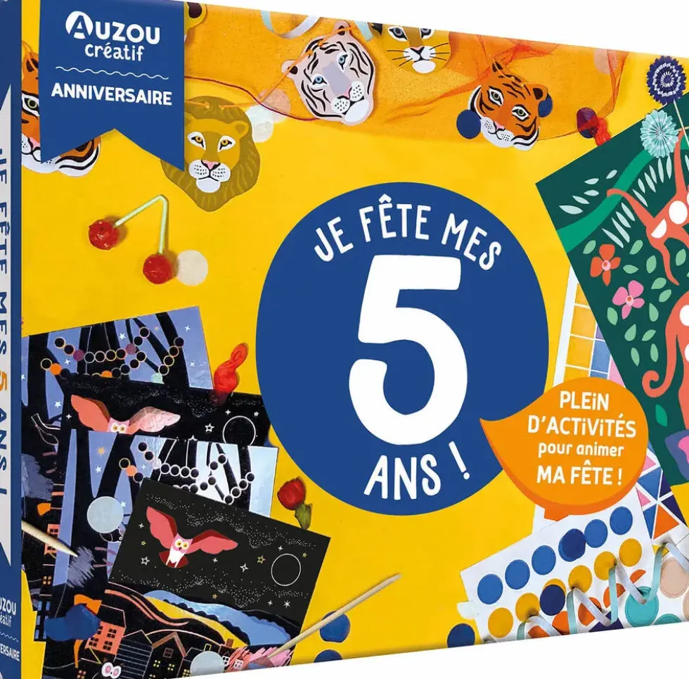 MON COFFRET D'ANNIVERSAIRE - JE FETE MES 5 ANS !