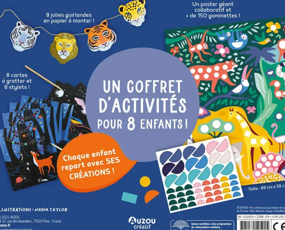 MON COFFRET D'ANNIVERSAIRE - JE FETE MES 5 ANS !
