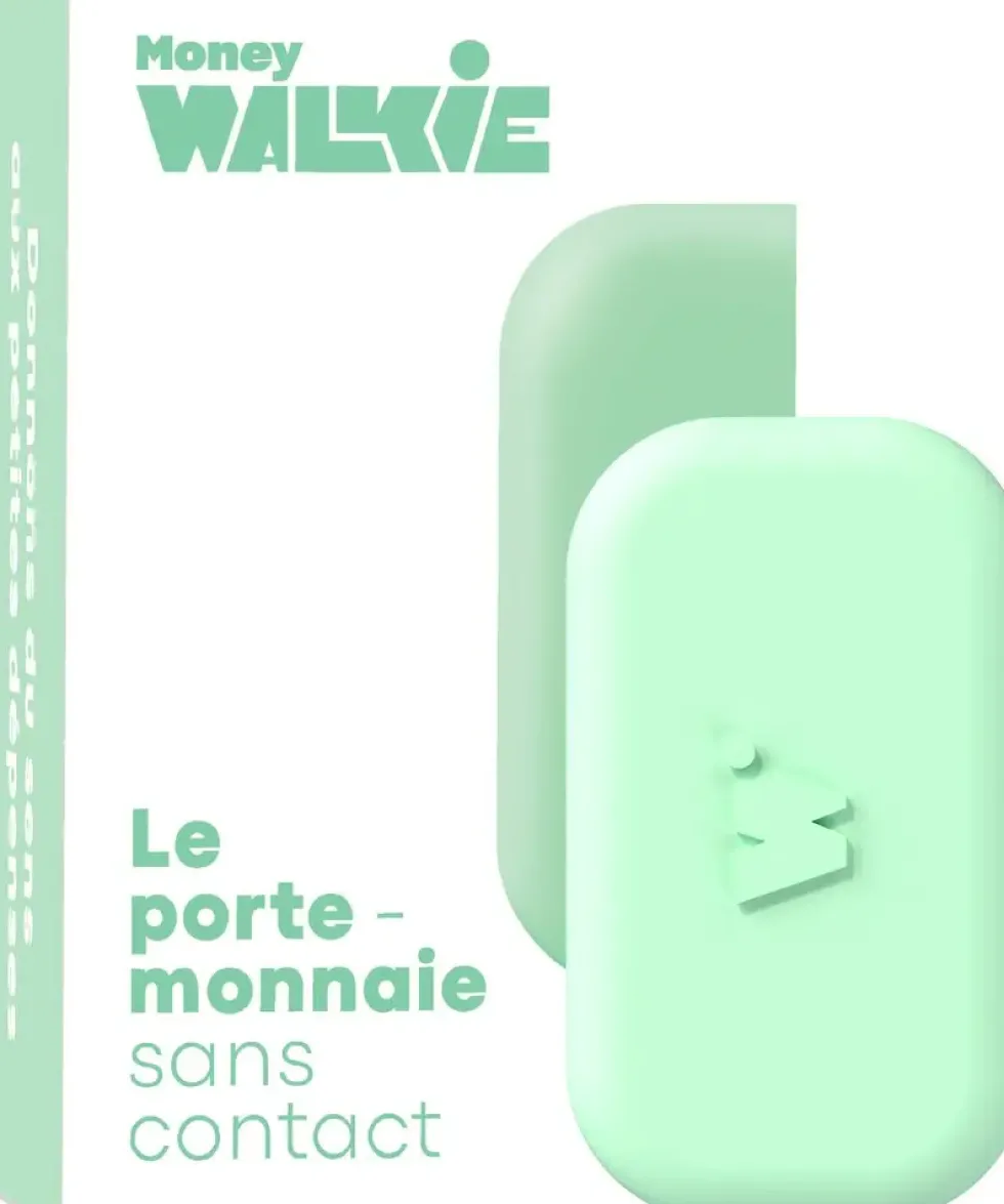 MONEY WALKIE - COLLECTION POP - VERT ANIS