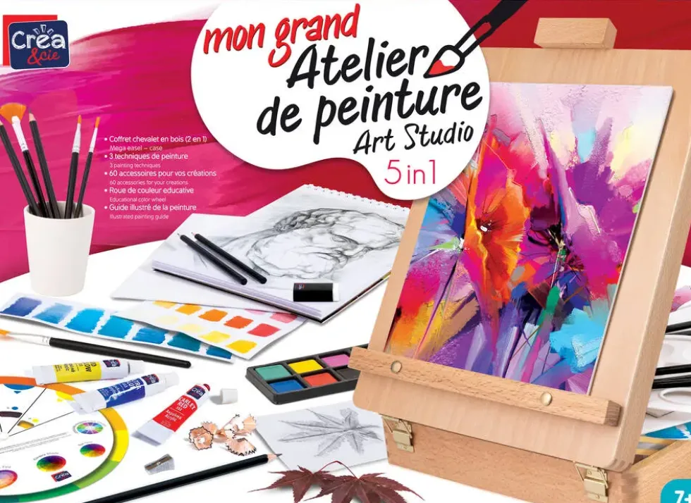 MON GRAND ATELIER DE PEINTURE