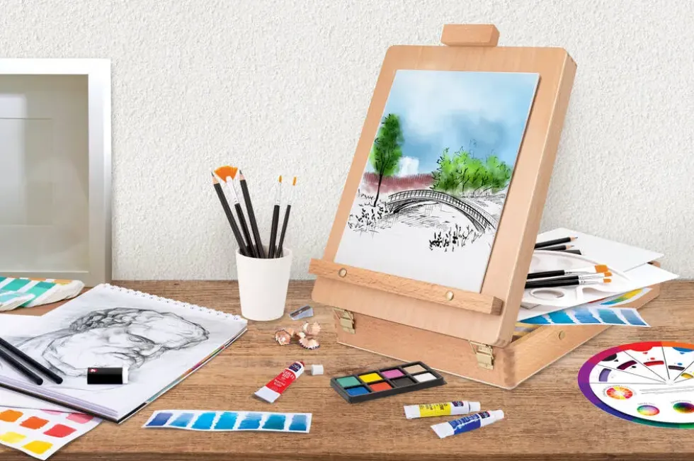 MON GRAND ATELIER DE PEINTURE