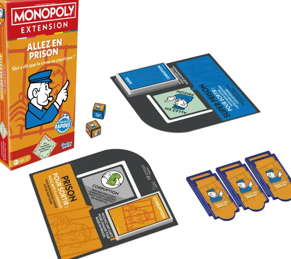 MONOPOLY EXTENSION ALLEZ EN PRISON