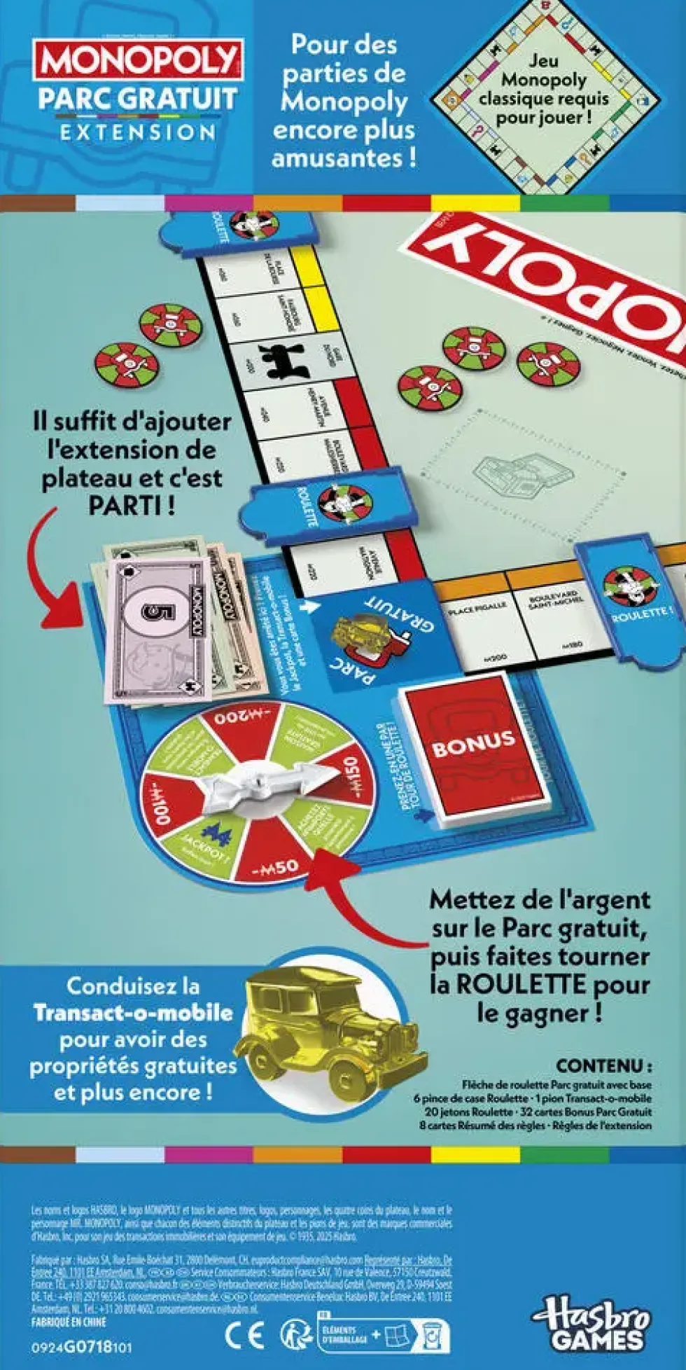MONOPOLY - EXTENSION PARC GRATUIT