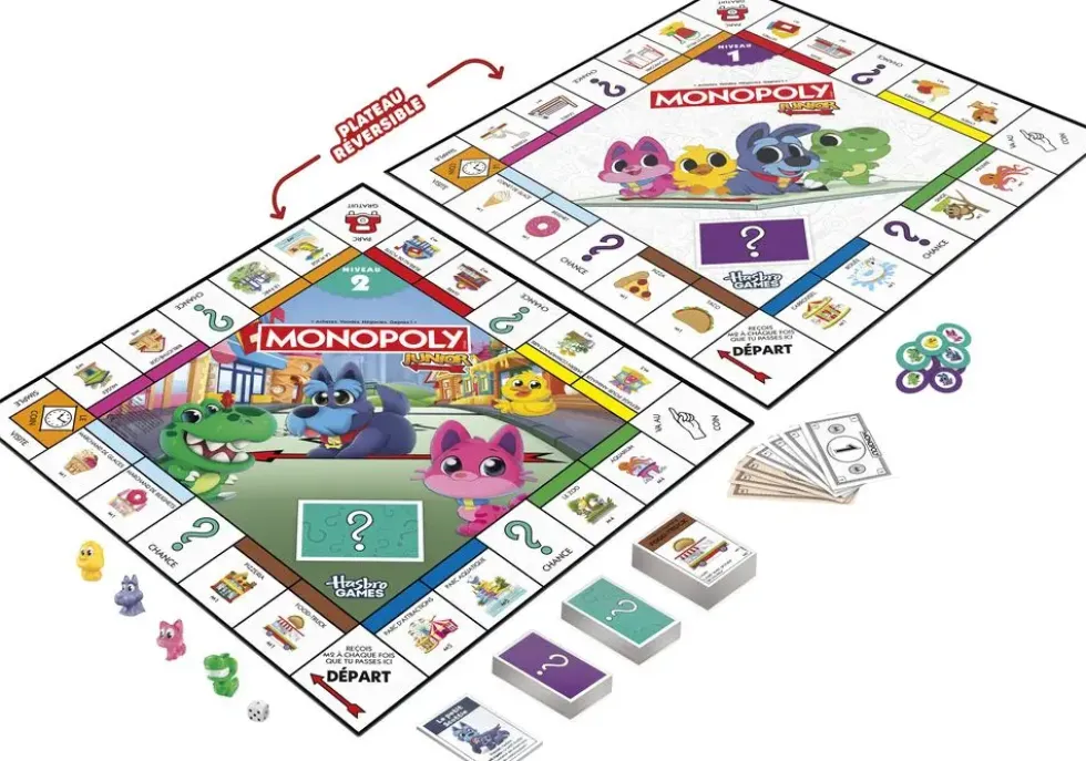MONOPOLY JUNIOR 2 EN 1